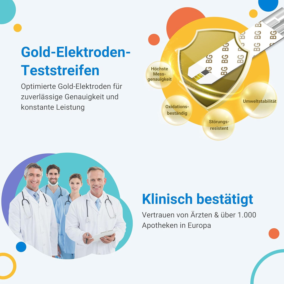 FORA 6 Connect Lila-Set mit Blutzucker-Teststreifen, Bild 6