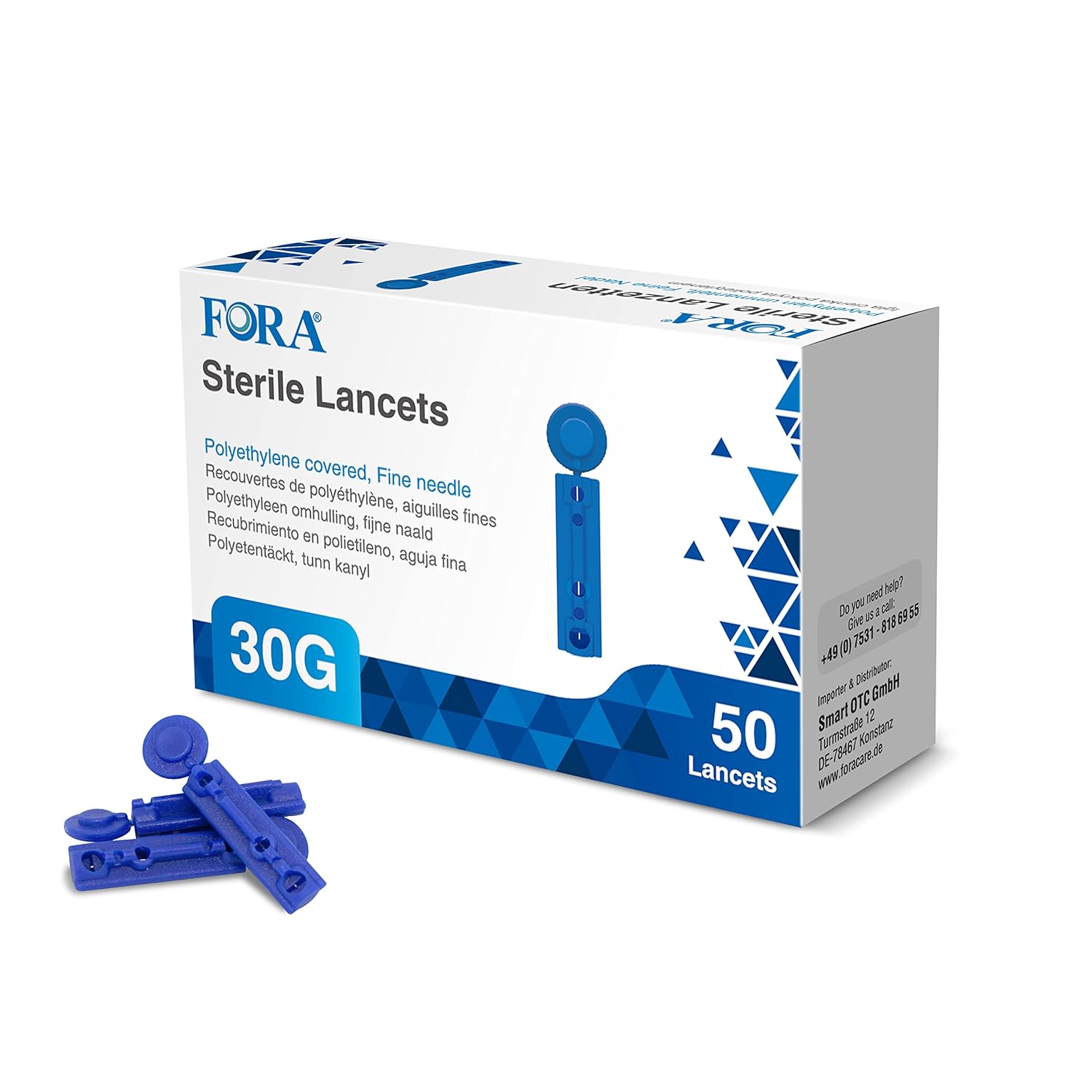Fora Sterile Lanzetten 30G