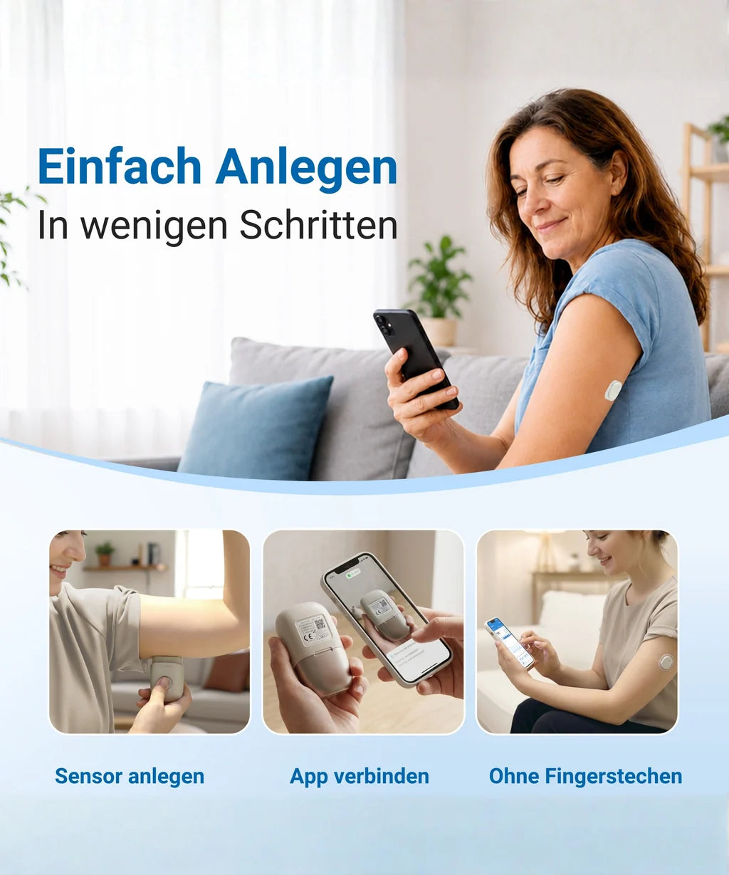 FORA Connect 21 Blutzucker-Sensor für 21 Tage, Bild 3