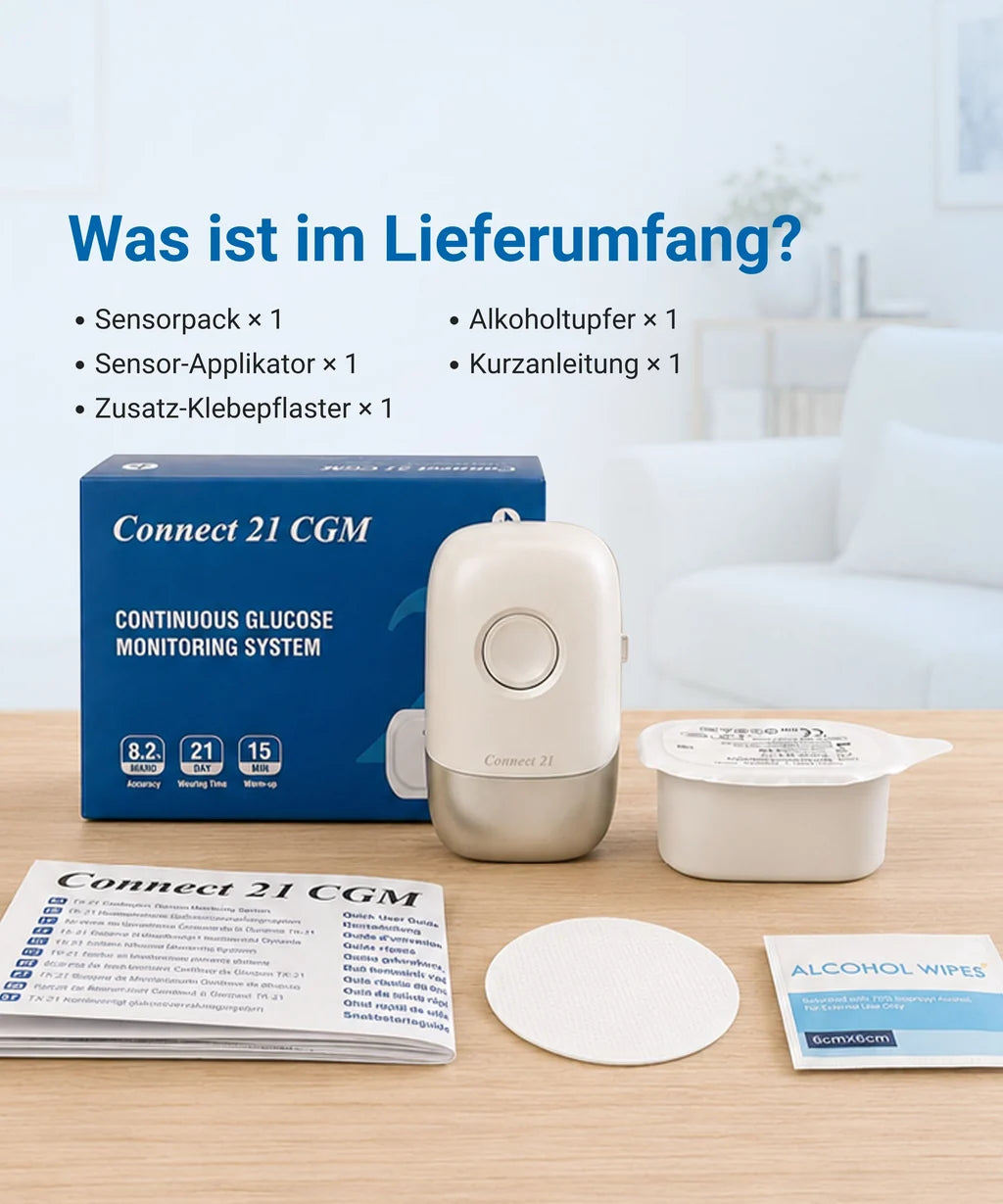 FORA Connect 21 Blutzucker-Sensor für 21 Tage, Bild 1