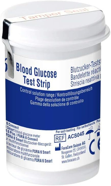 50x Blutzucker Teststreifen für Fora 6 APO